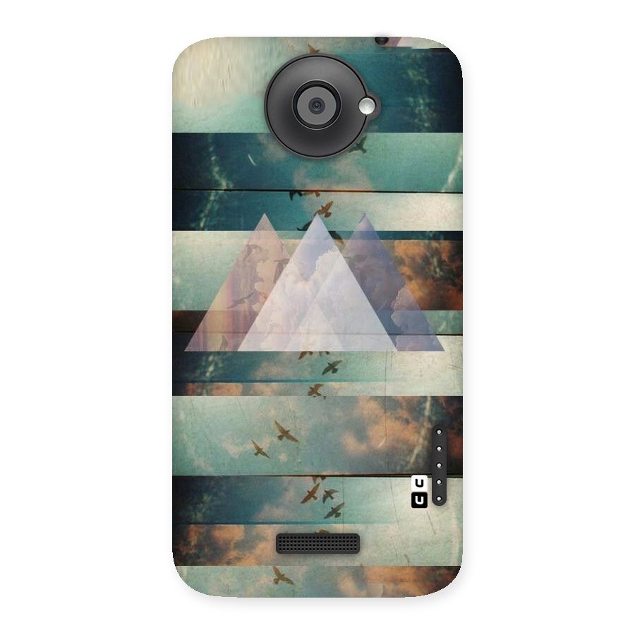 Three Triangles Back Case for HTC One X