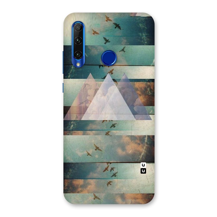 Three Triangles Back Case for Honor 20i