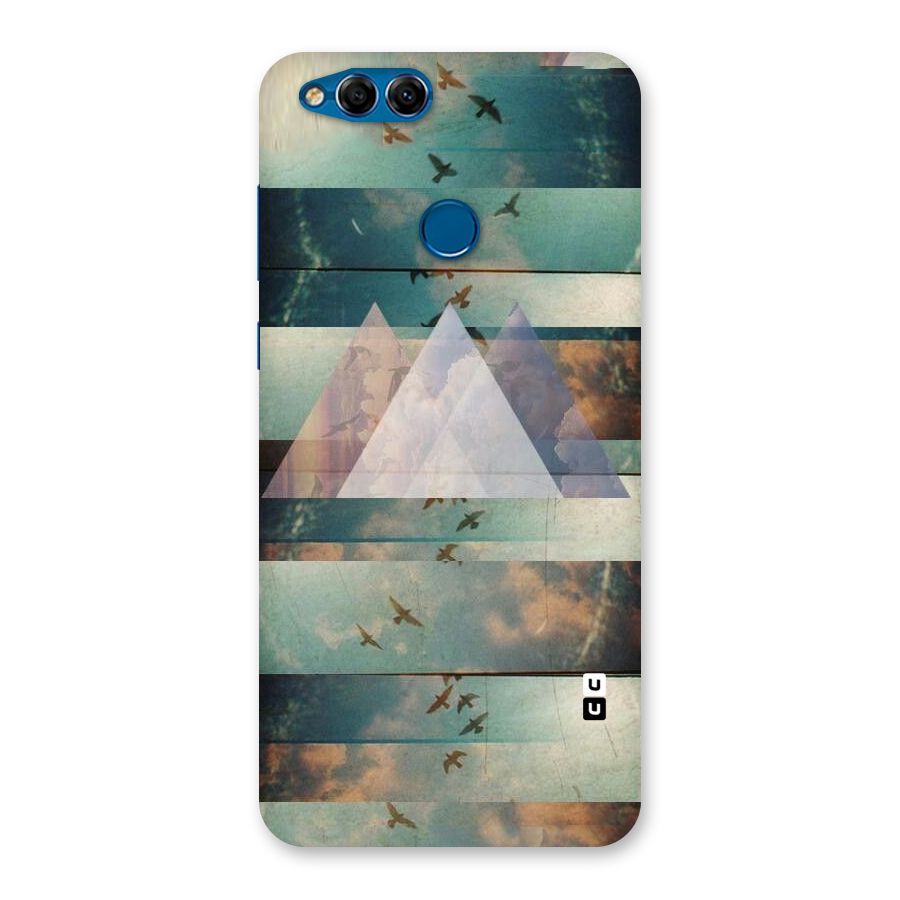 Three Triangles Back Case for Honor 7X