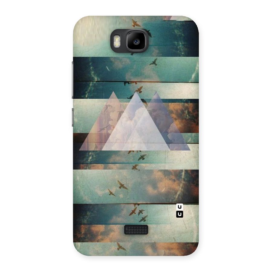 Three Triangles Back Case for Honor Bee