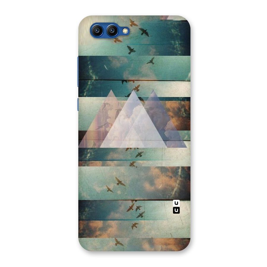 Three Triangles Back Case for Honor View 10