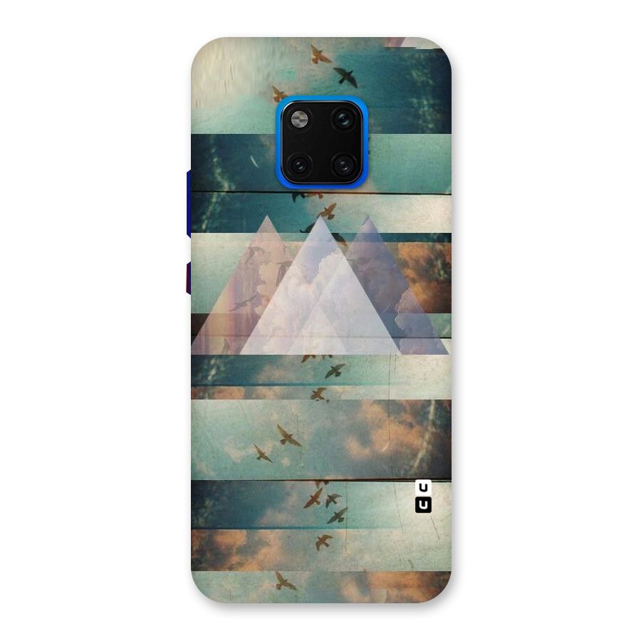 Three Triangles Back Case for Huawei Mate 20 Pro