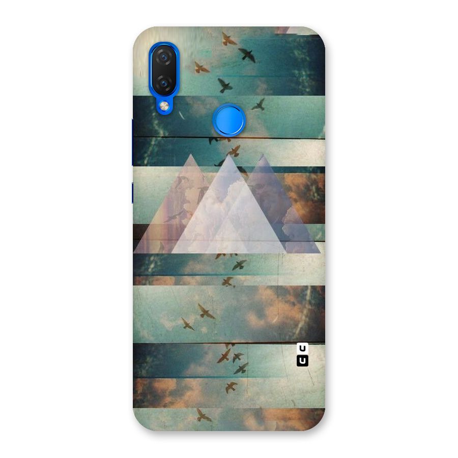 Three Triangles Back Case for Huawei P Smart+