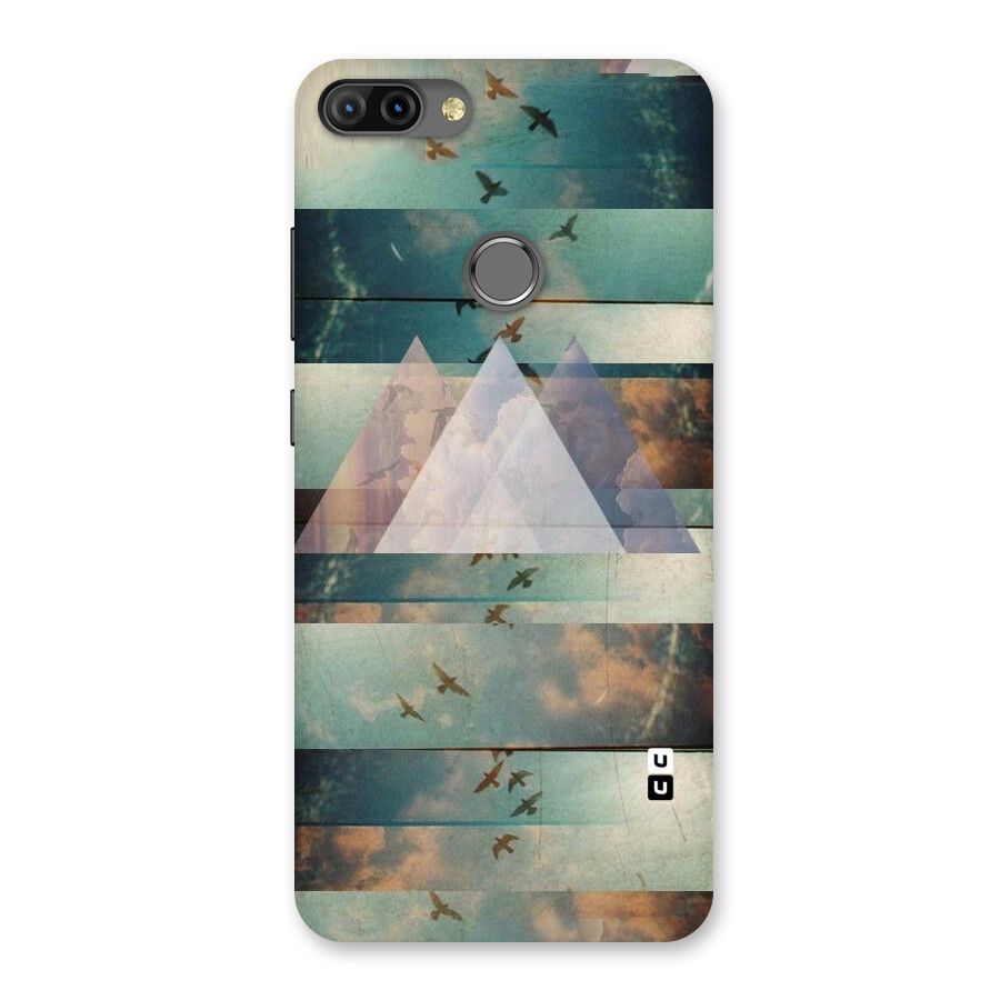 Three Triangles Back Case for Infinix Hot 6 Pro
