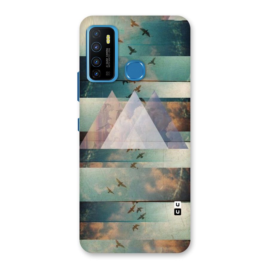 Three Triangles Back Case for Infinix Hot 9