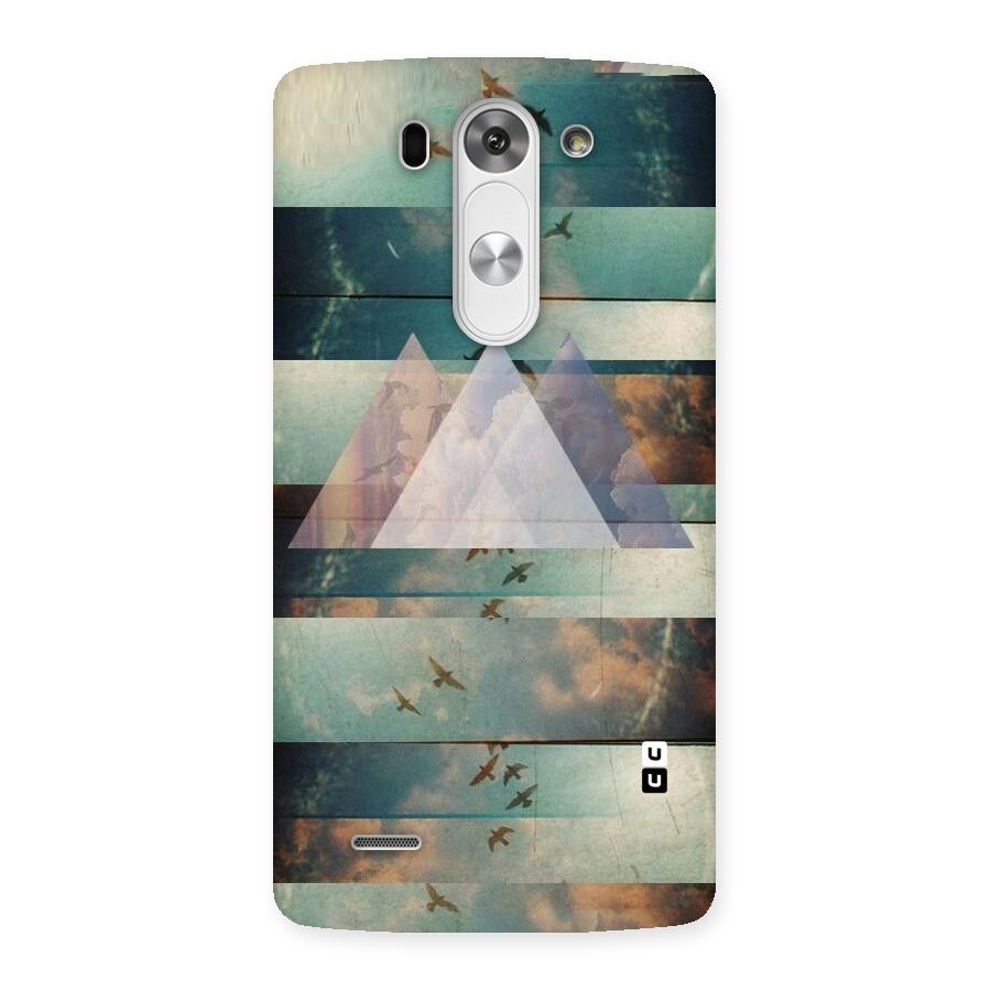 Three Triangles Back Case for LG G3 Beat