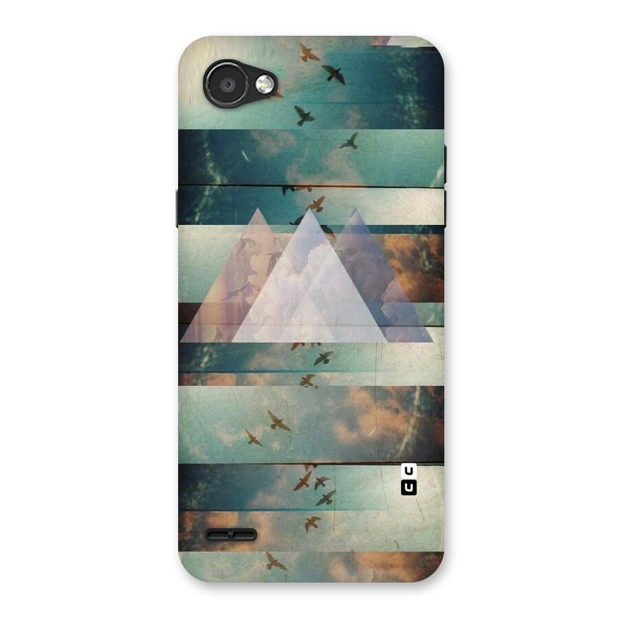 Three Triangles Back Case for LG Q6