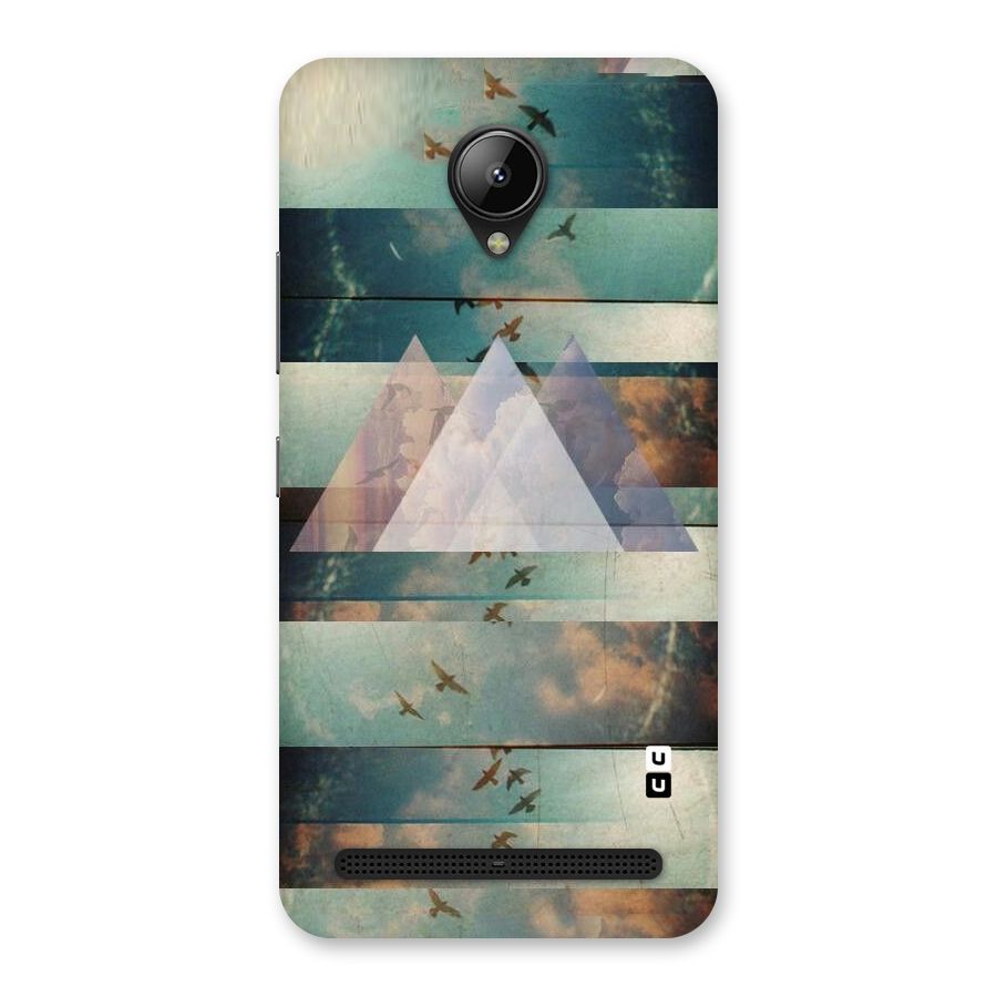 Three Triangles Back Case for Lenovo C2
