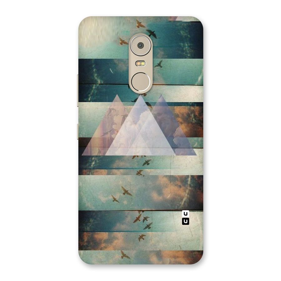 Three Triangles Back Case for Lenovo K6 Note