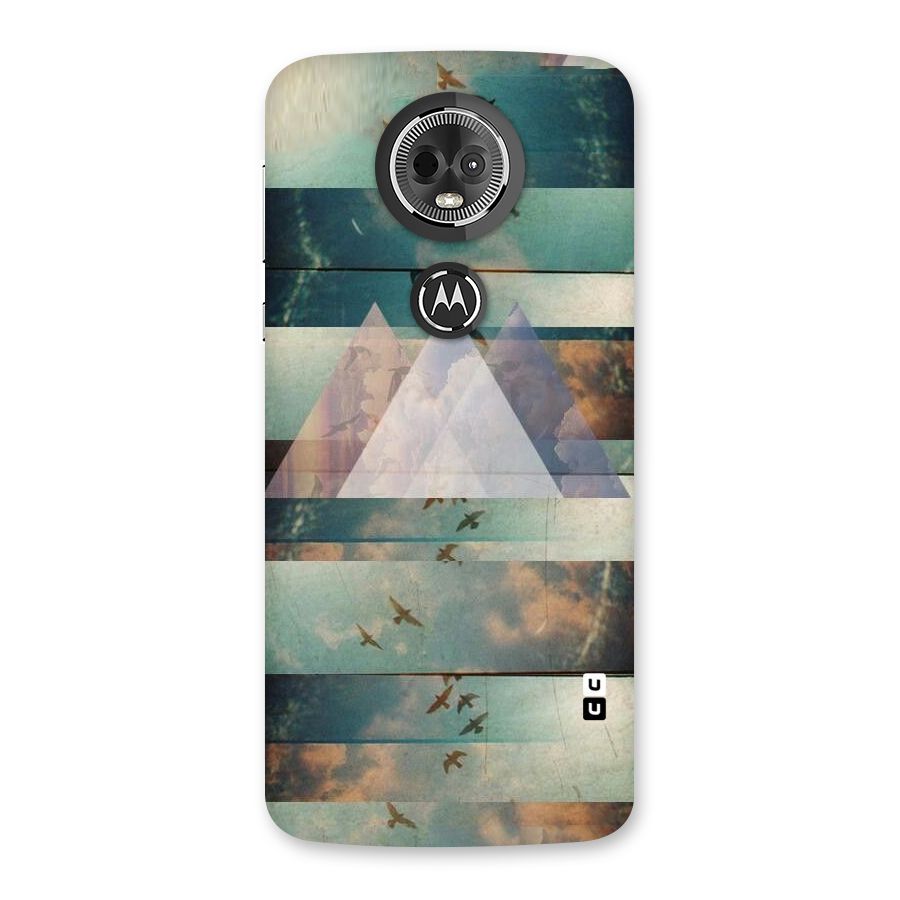 Three Triangles Back Case for Moto E5 Plus