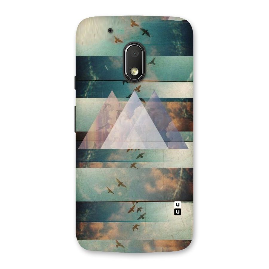 Three Triangles Back Case for Moto G4 Play
