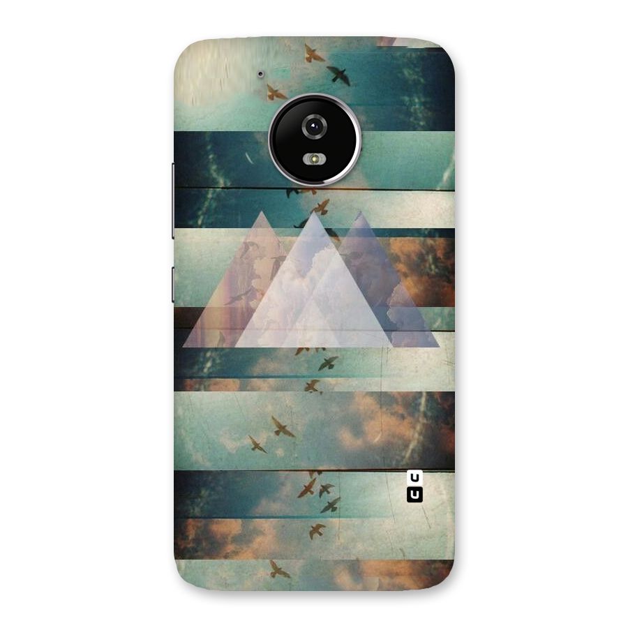 Three Triangles Back Case for Moto G5