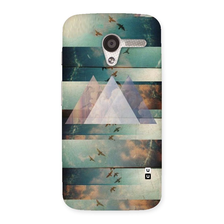 Three Triangles Back Case for Moto X