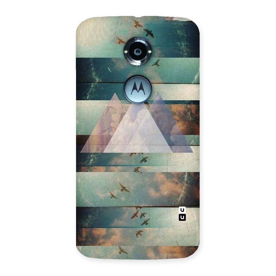 Three Triangles Back Case for Moto X 2nd Gen