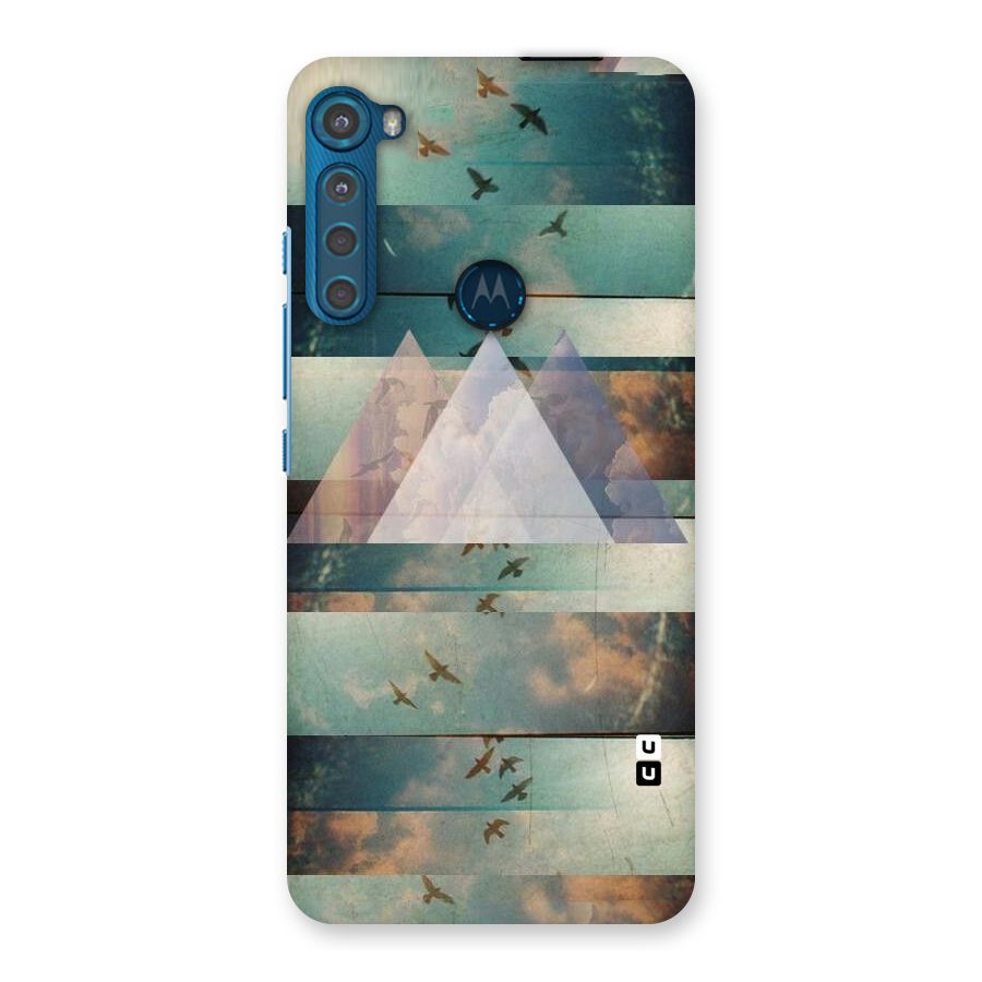 Three Triangles Back Case for Motorola One Fusion Plus