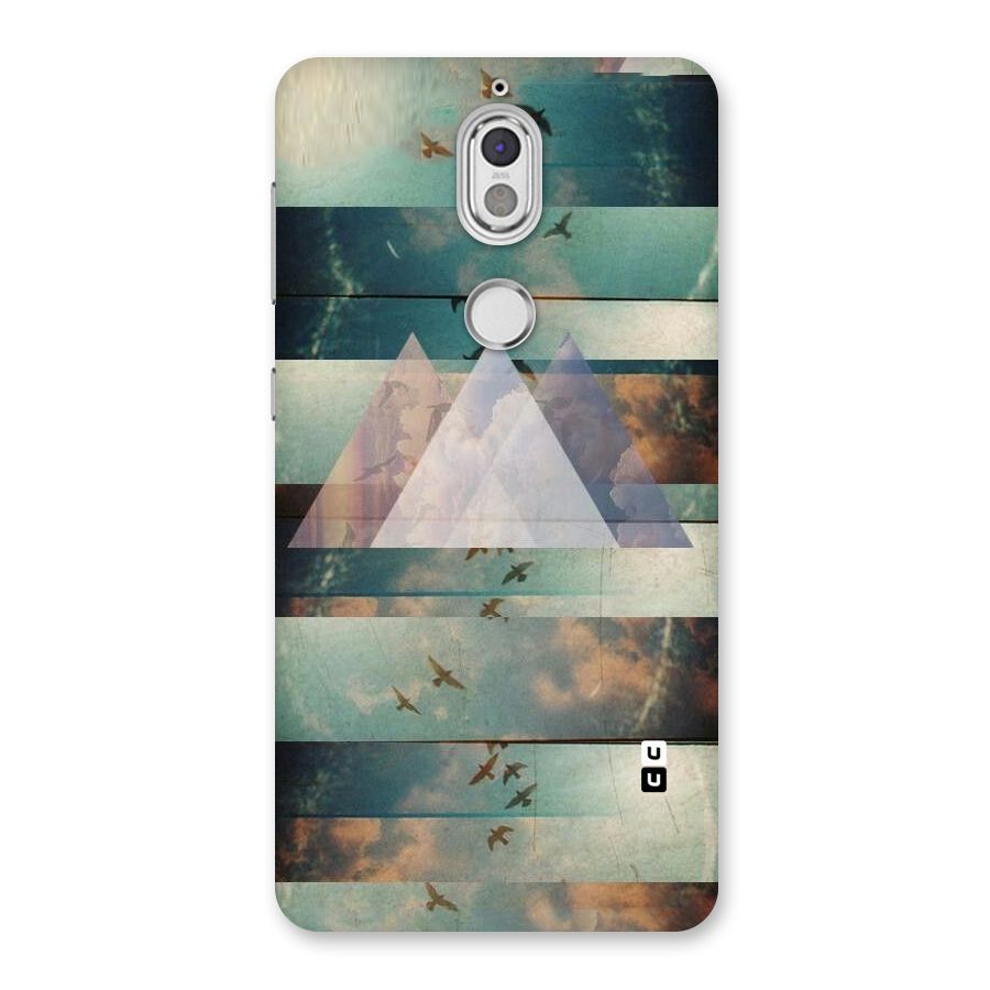 Three Triangles Back Case for Nokia 7