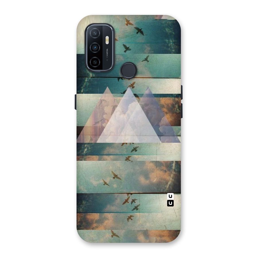 Three Triangles Back Case for Oppo A32