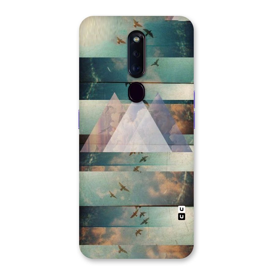 Three Triangles Back Case for Oppo F11 Pro