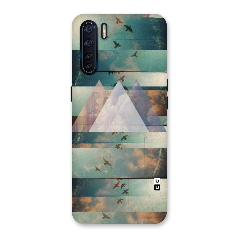 Three Triangles Back Case for Oppo F15