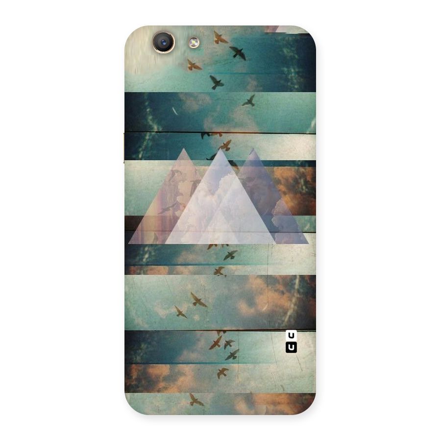 Three Triangles Back Case for Oppo F1s
