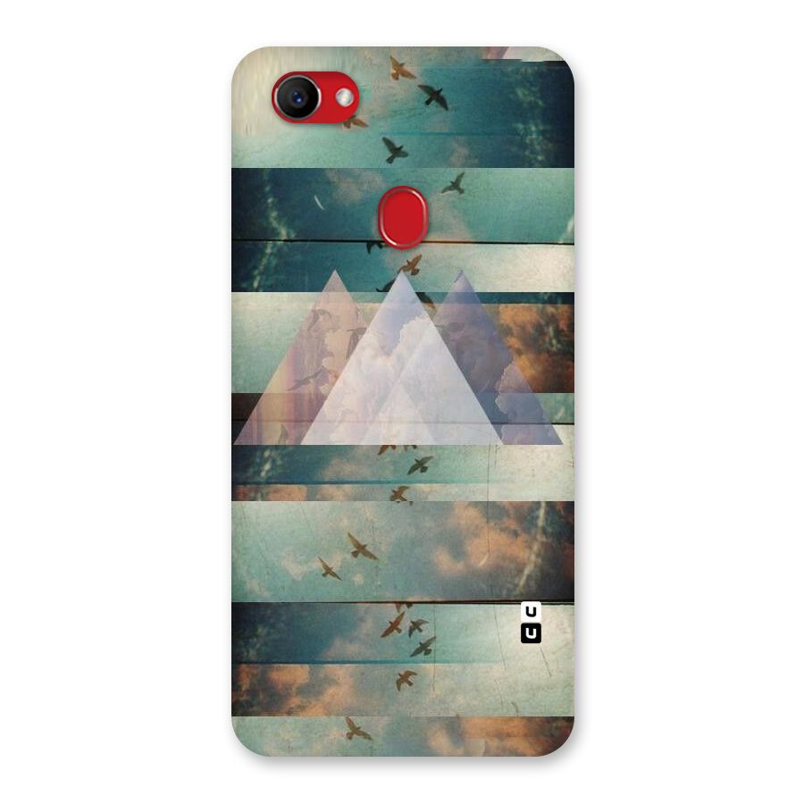 Three Triangles Back Case for Oppo F7