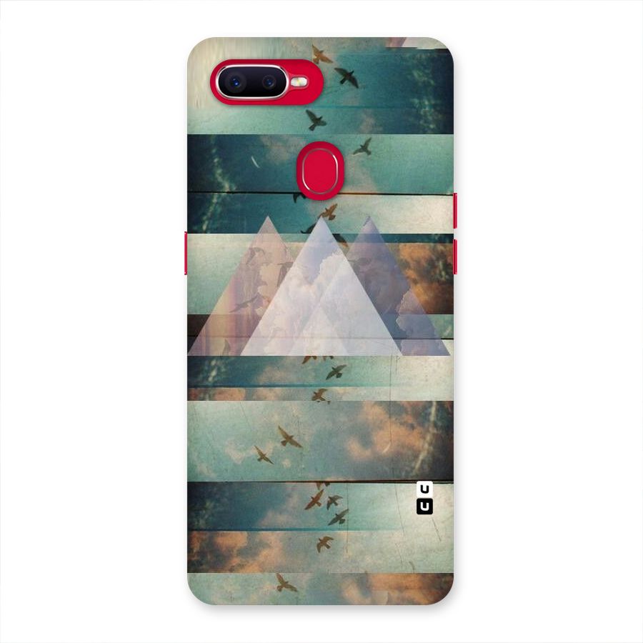 Three Triangles Back Case for Oppo F9 Pro