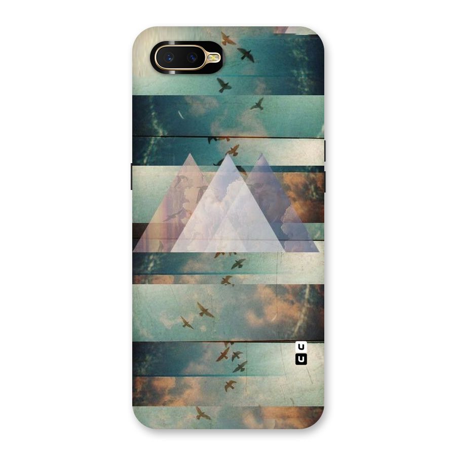 Three Triangles Back Case for Oppo K1