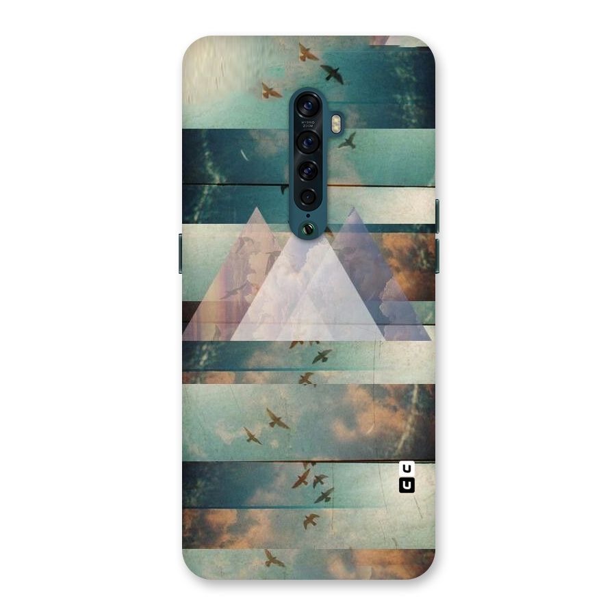 Three Triangles Back Case for Oppo Reno2