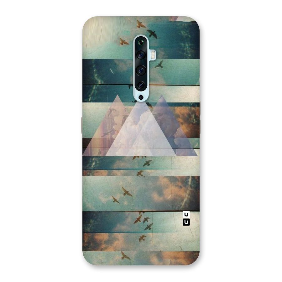 Three Triangles Back Case for Oppo Reno2 F