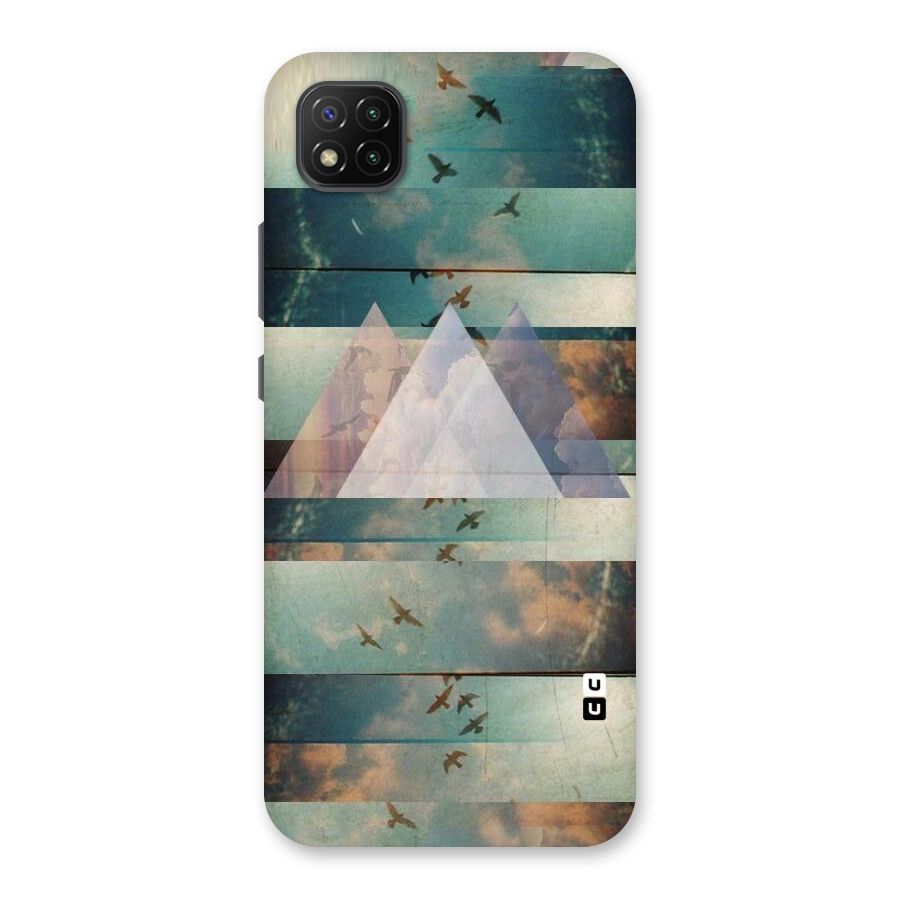 Three Triangles Back Case for Poco C3