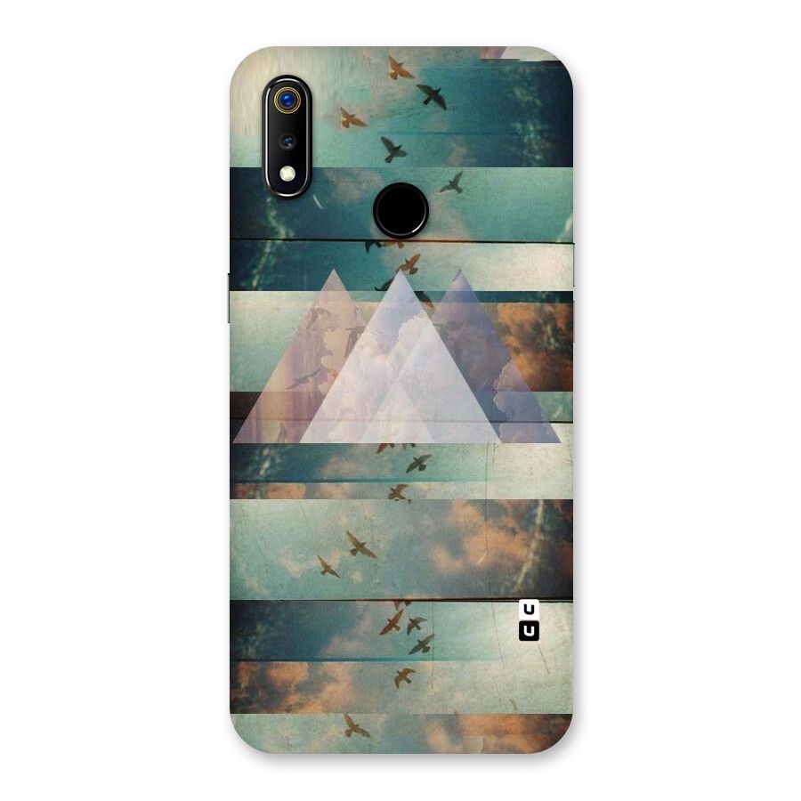 Three Triangles Back Case for Realme 3