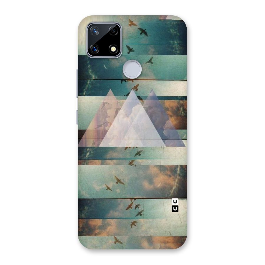 Three Triangles Back Case for Realme Narzo 20