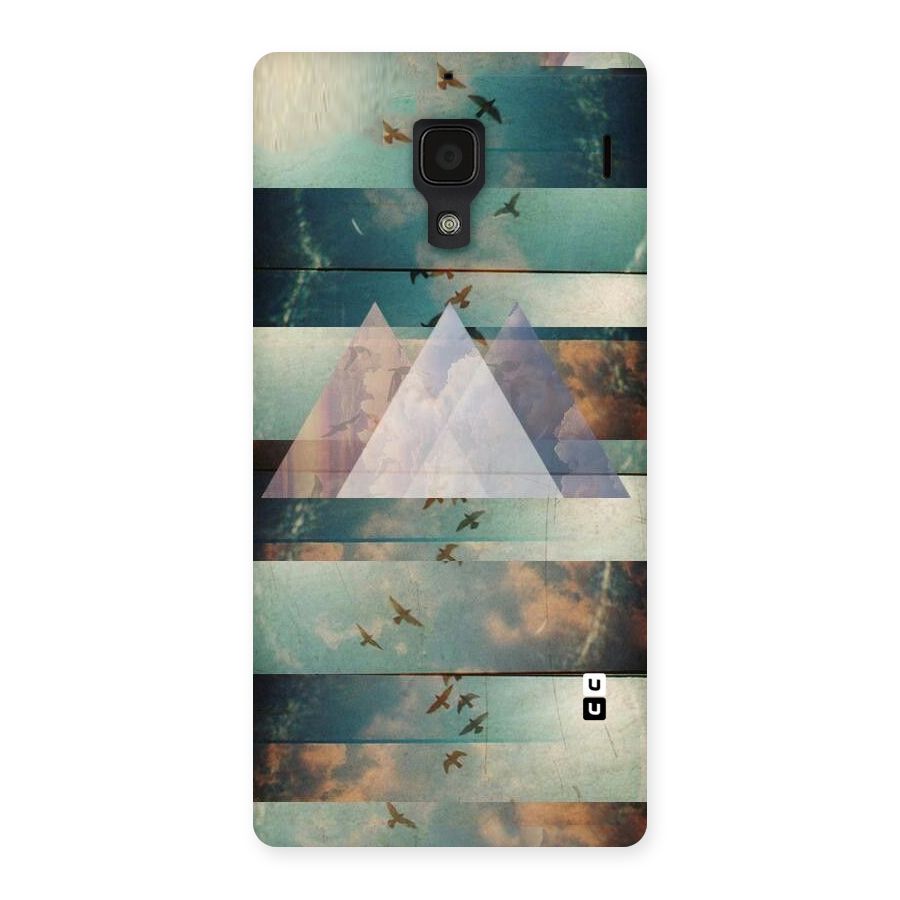 Three Triangles Back Case for Redmi 1S