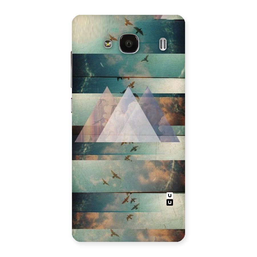 Three Triangles Back Case for Redmi 2