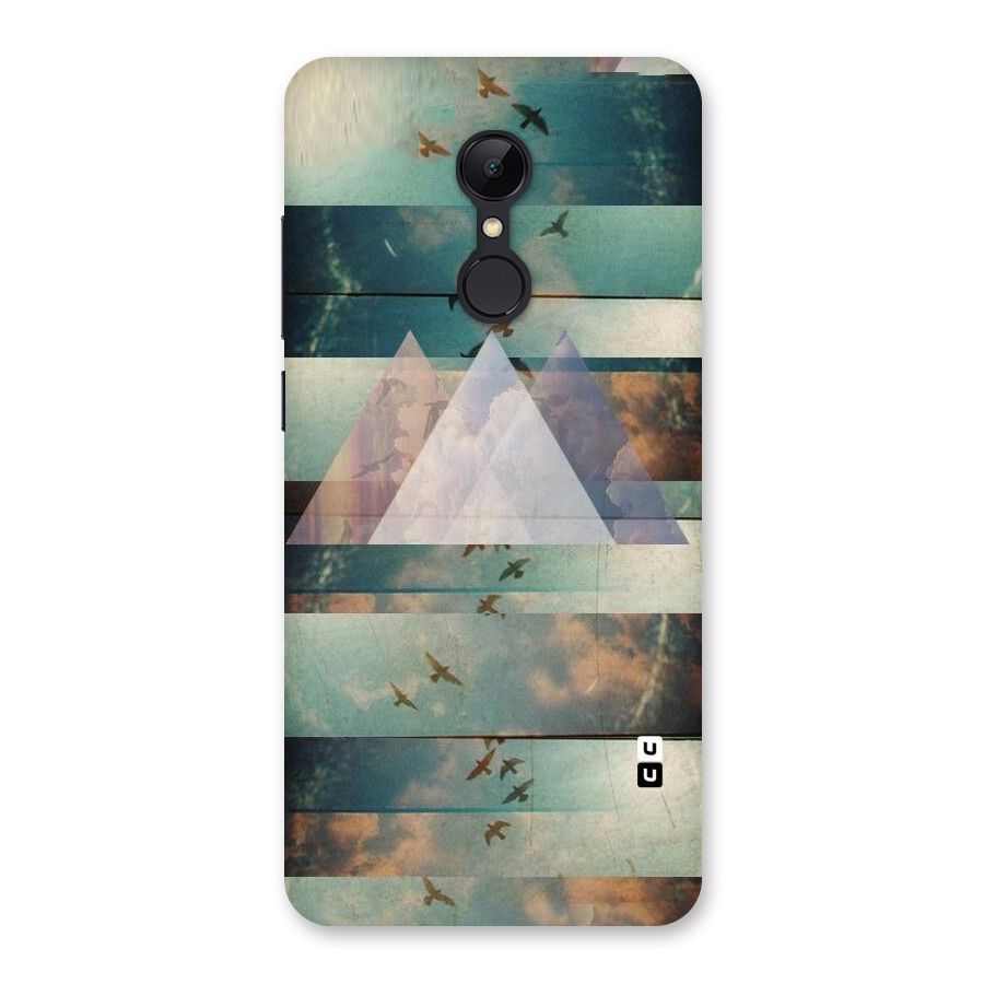 Three Triangles Back Case for Redmi 5