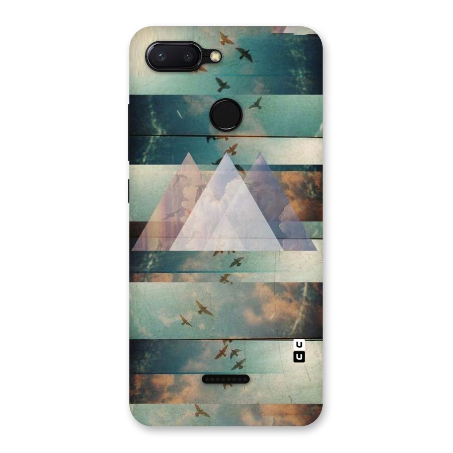 Three Triangles Back Case for Redmi 6