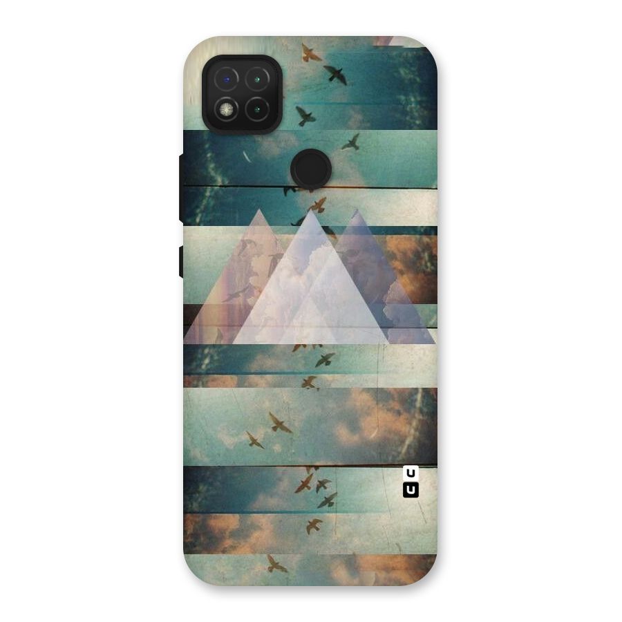 Three Triangles Back Case for Redmi 9