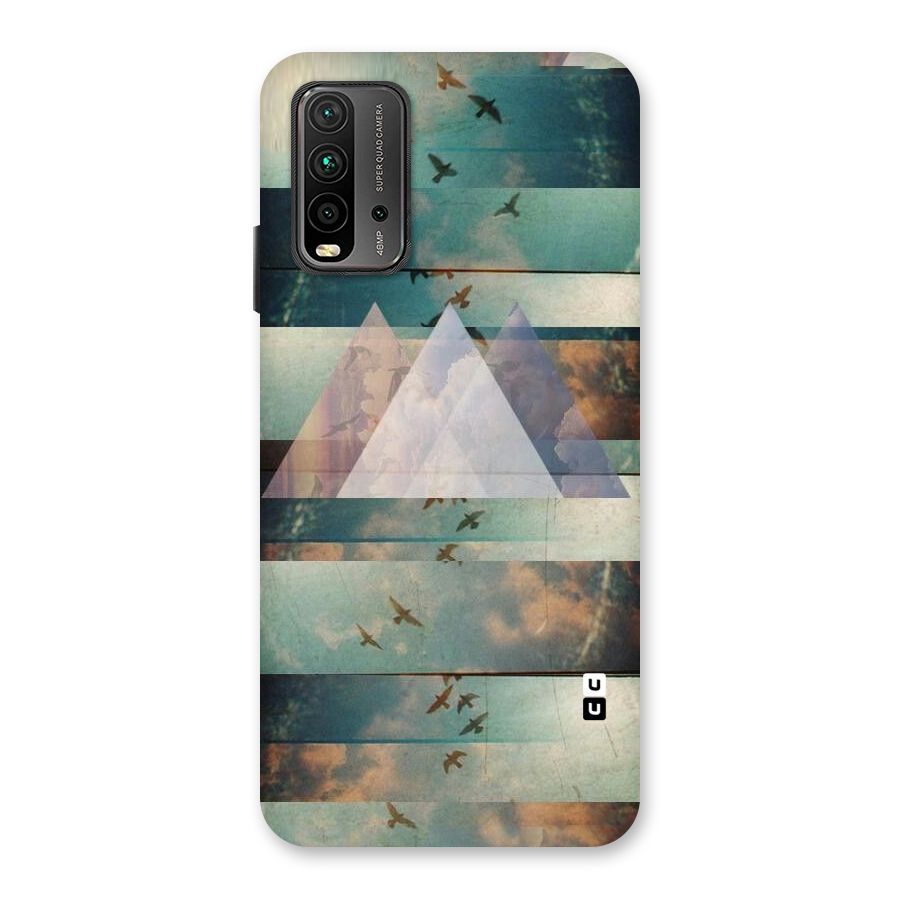 Three Triangles Back Case for Redmi 9 Power