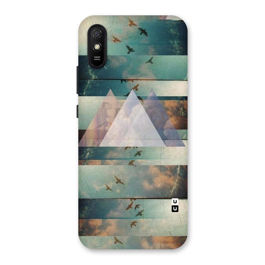 Three Triangles Back Case for Redmi 9i