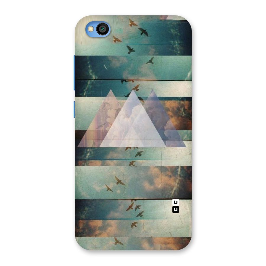 Three Triangles Back Case for Redmi Go