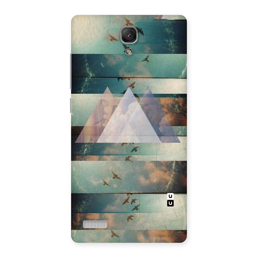 Three Triangles Back Case for Redmi Note