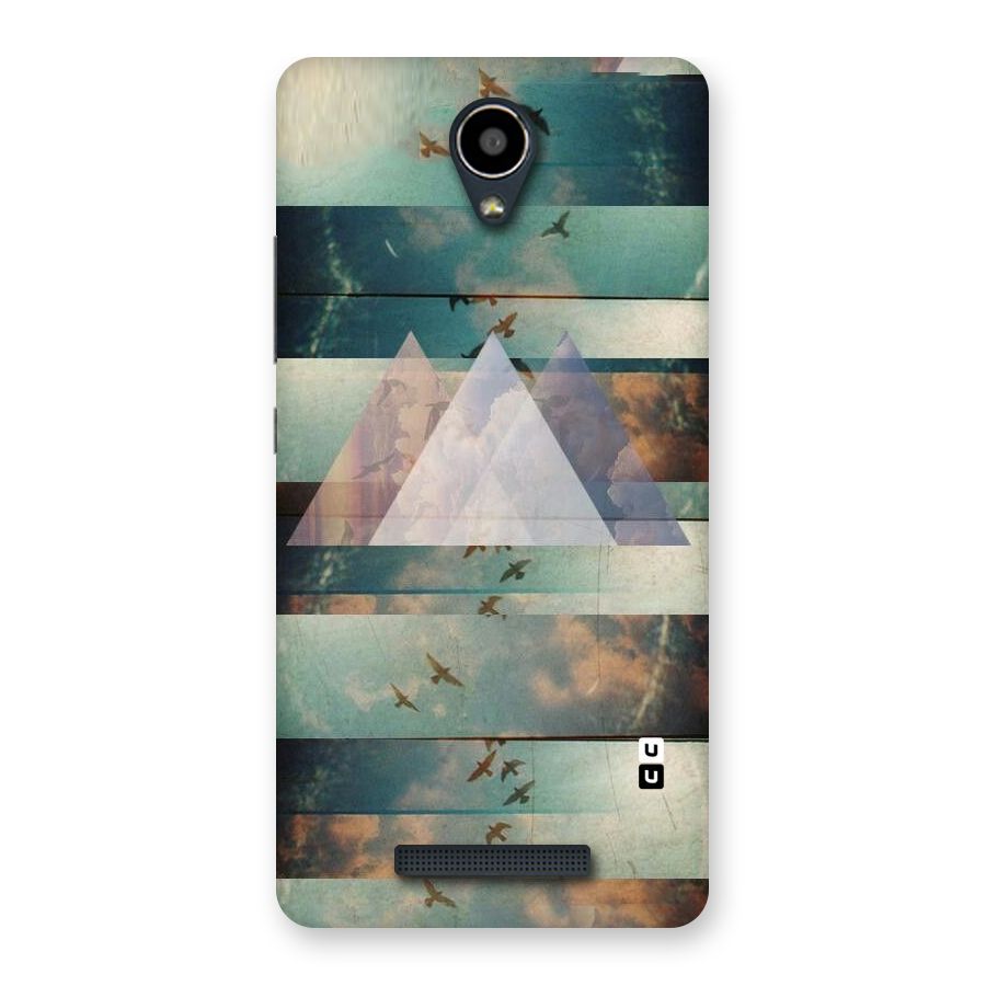 Three Triangles Back Case for Redmi Note 2