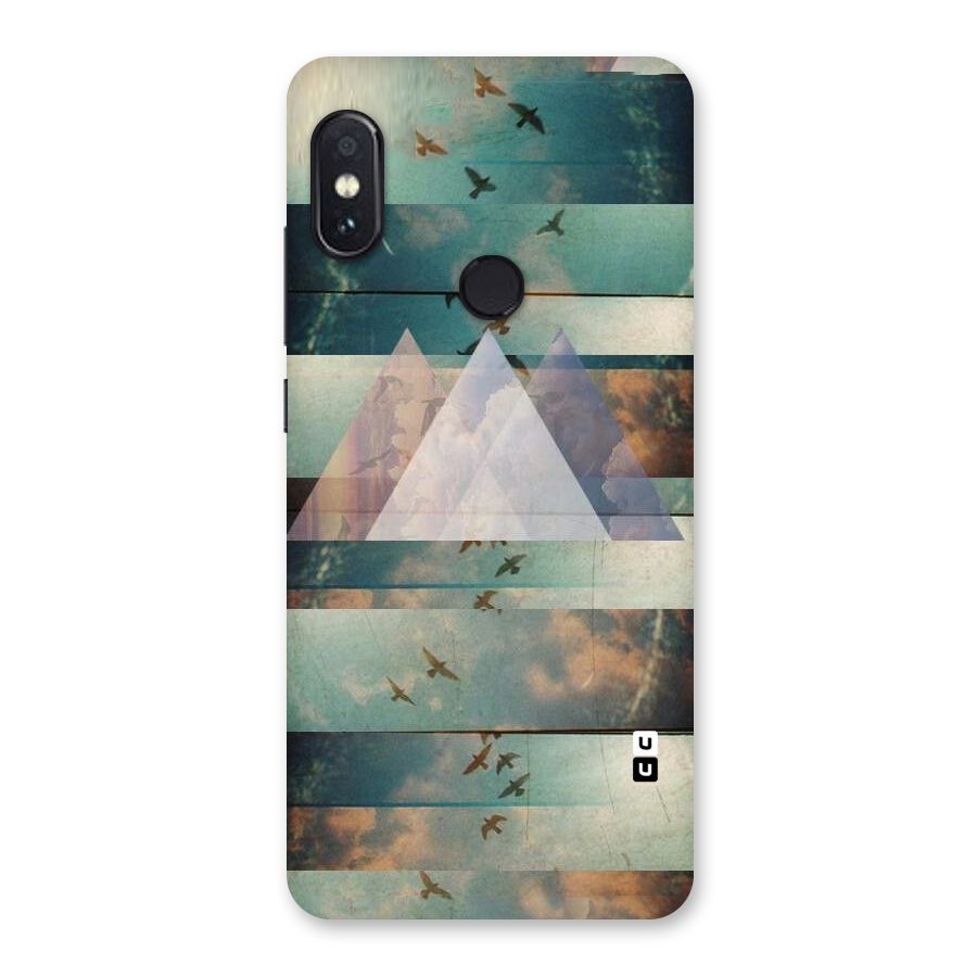 Three Triangles Back Case for Redmi Note 5 Pro