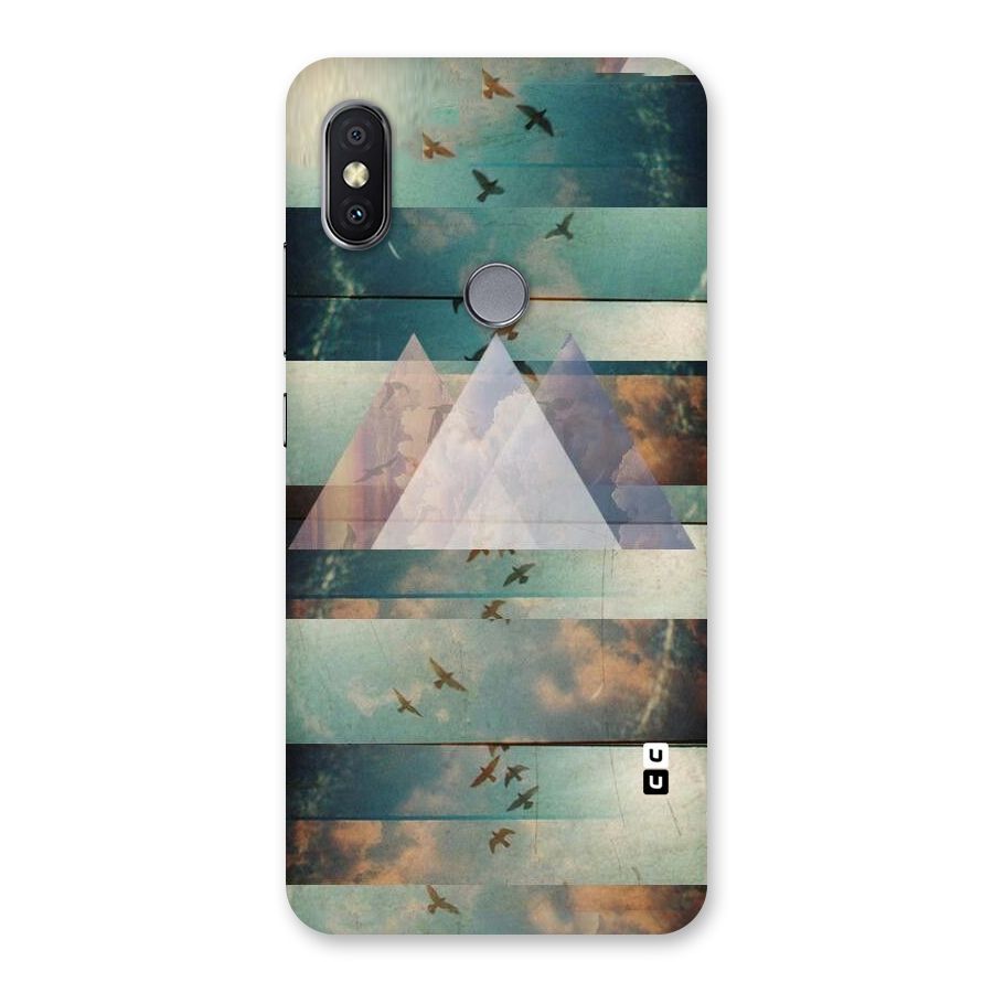 Three Triangles Back Case for Redmi Y2