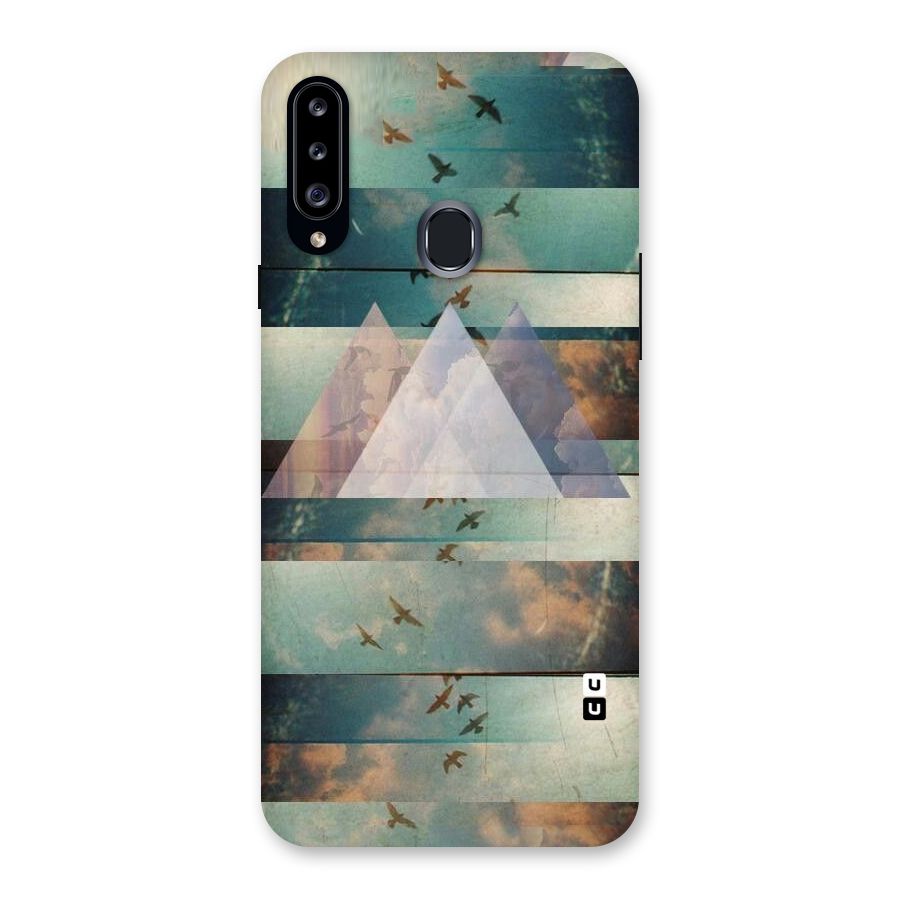 Three Triangles Back Case for Samsung Galaxy A20s
