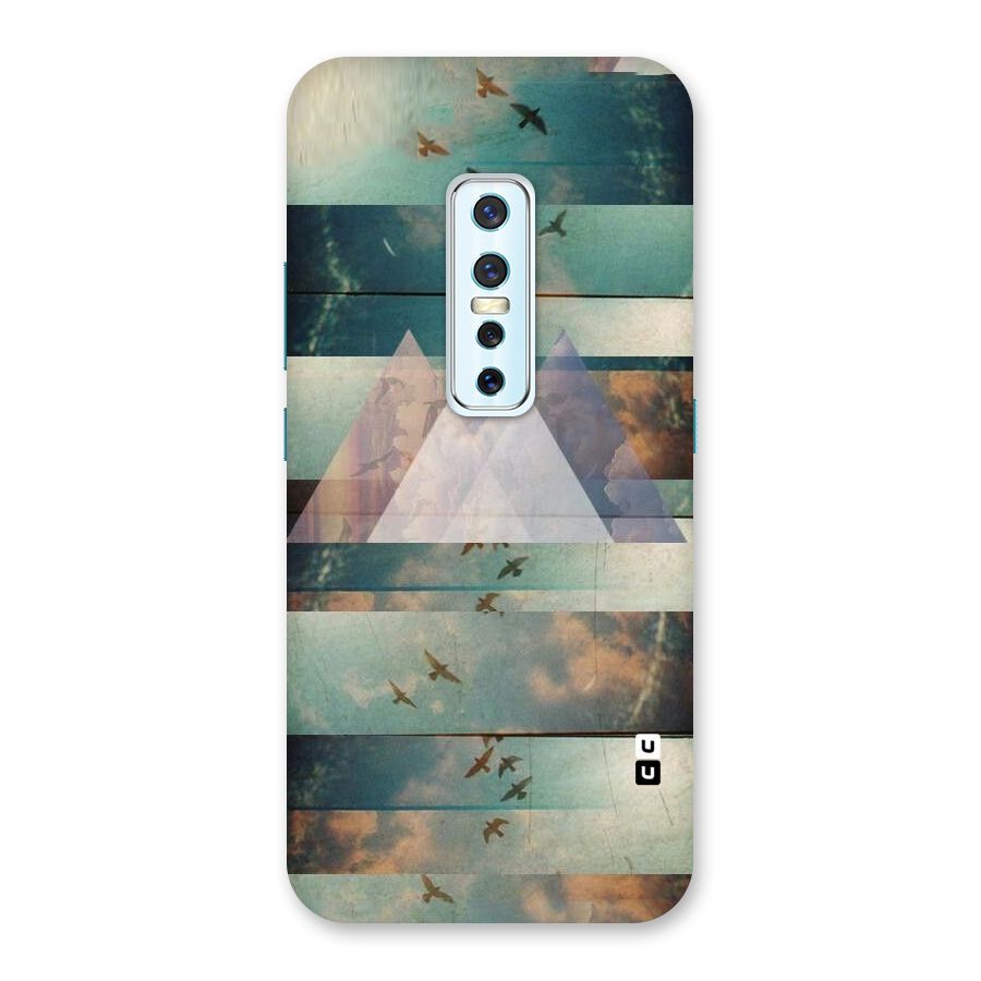 Three Triangles Back Case for Vivo V17 Pro
