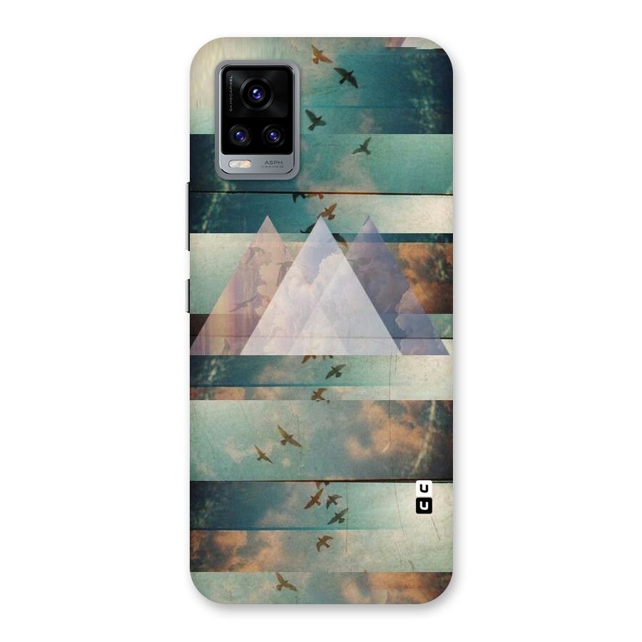 Three Triangles Back Case for Vivo V20