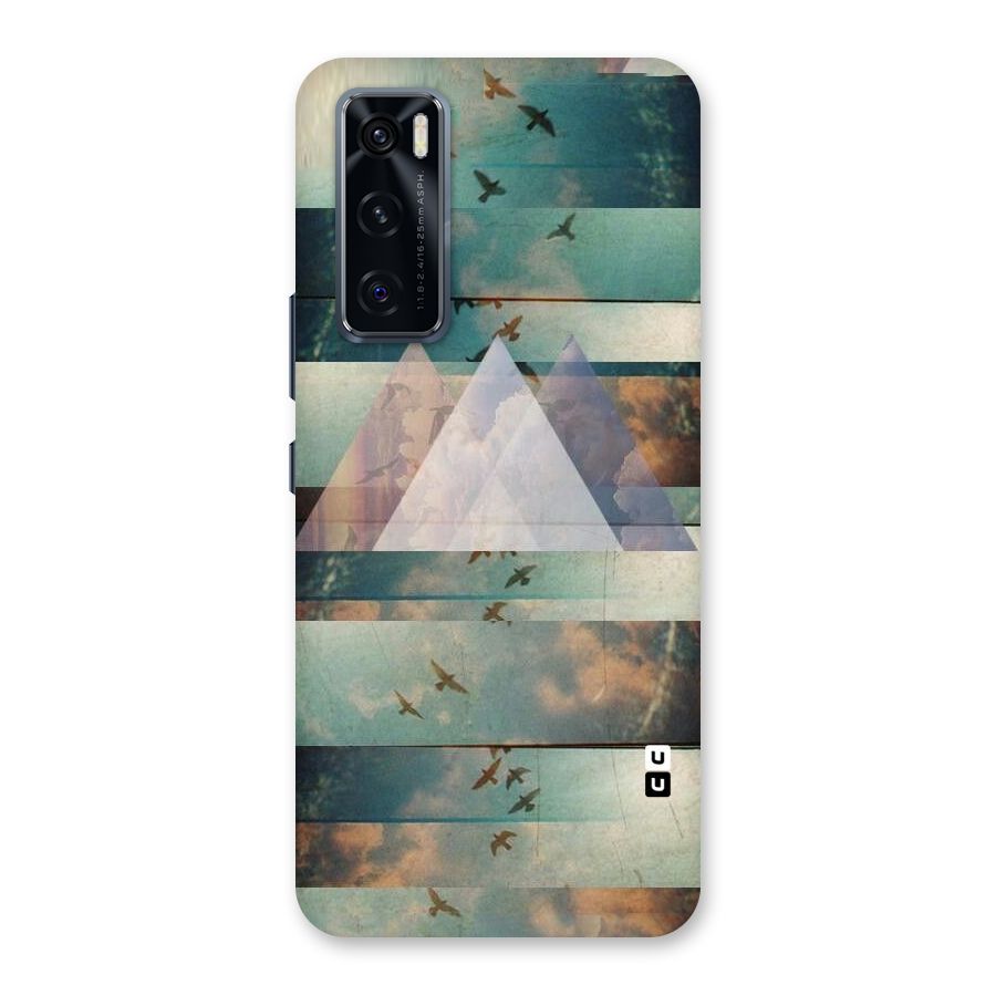Three Triangles Back Case for Vivo V20 SE