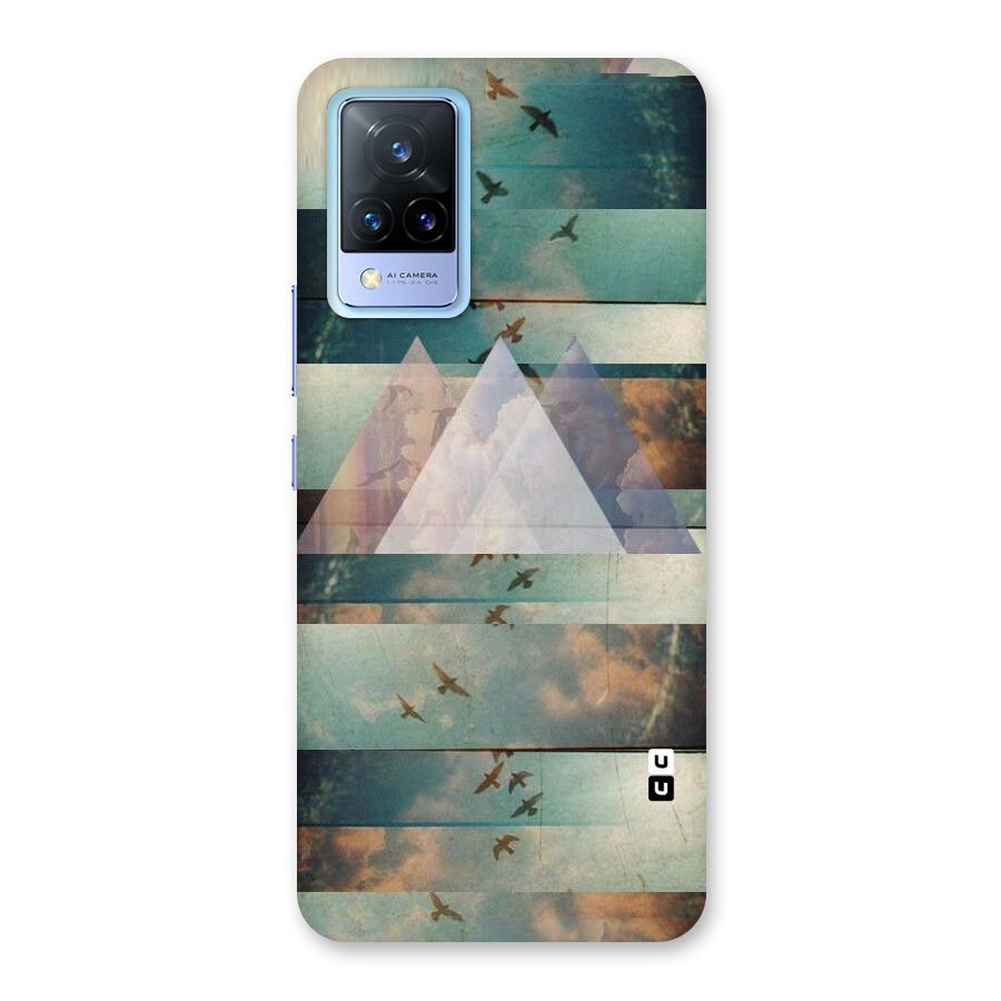 Three Triangles Back Case for Vivo V21 5G