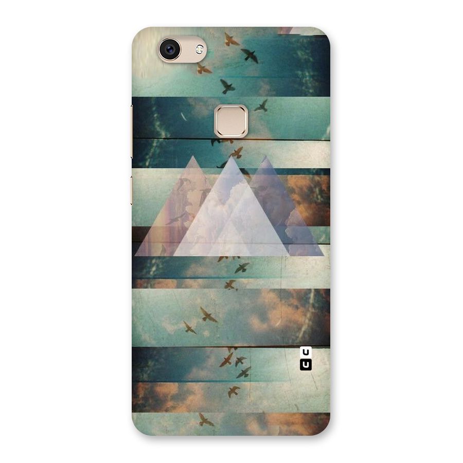 Three Triangles Back Case for Vivo V7